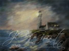 The lighthouse digital painting