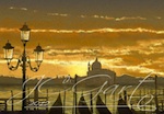 Twilight in Venice digital painting