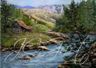 Idaho Cabin quadro digitale