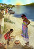Morning in Luoland in fine art digital painting