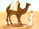 Sahara Express in fine art digital painting