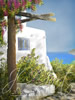 Santorini in digital fine art painting